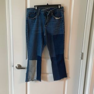 Universal thread patch jeans